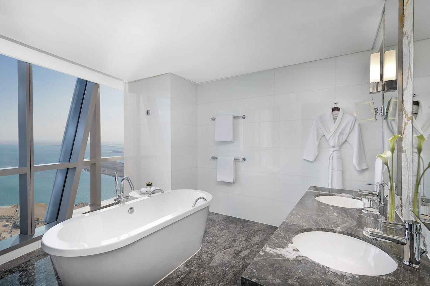 Etihad Towers Abu Dhabi Etihad Suite Bathroom